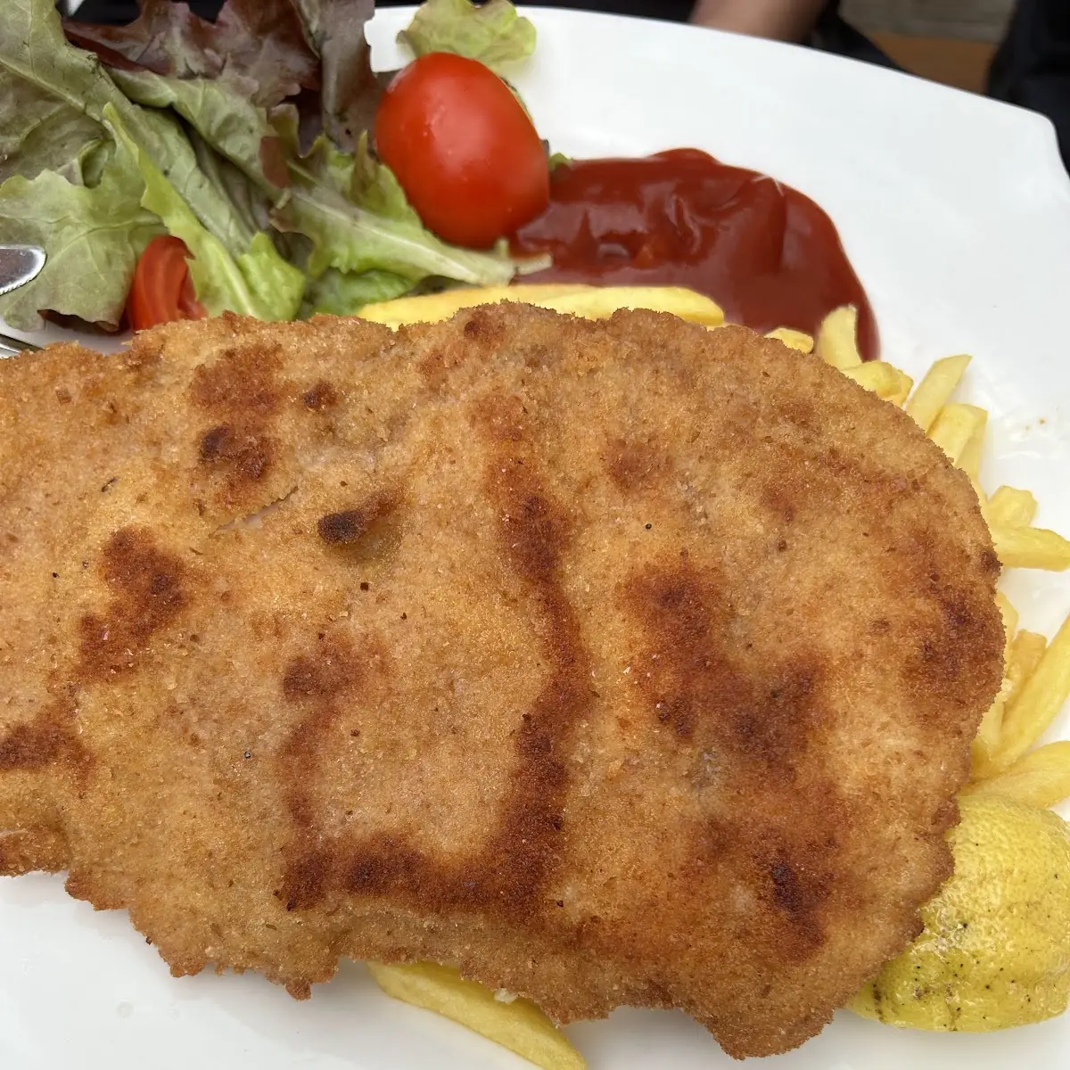 Schnitzel Mit Pommes
