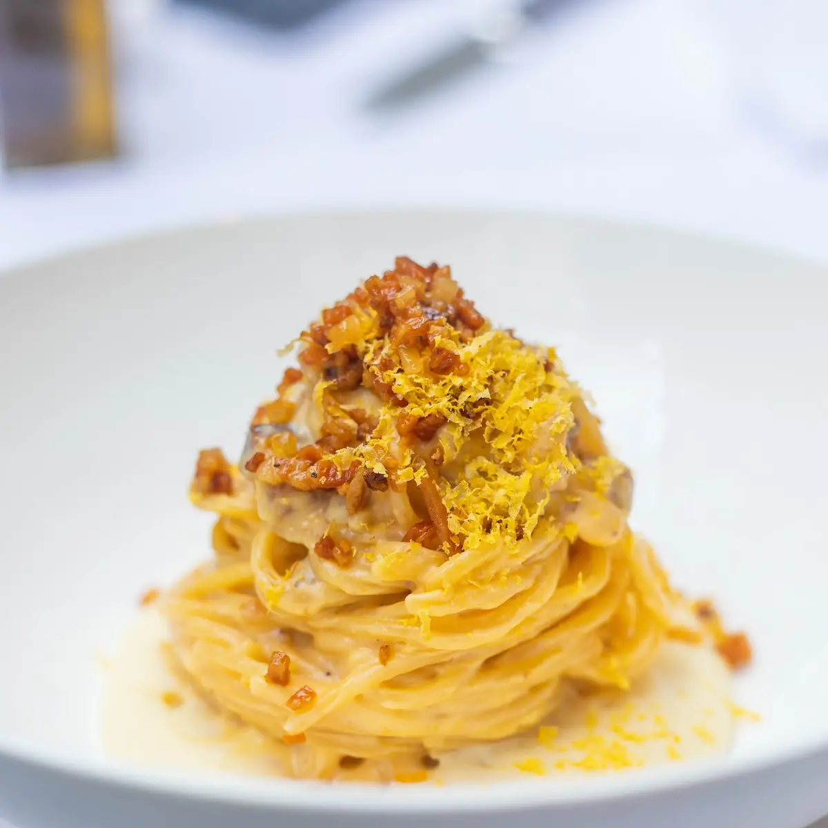 Spaghetti Aglio Olio Bottarga