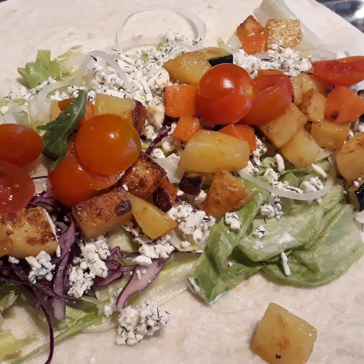 Vegetarischer Dürüm