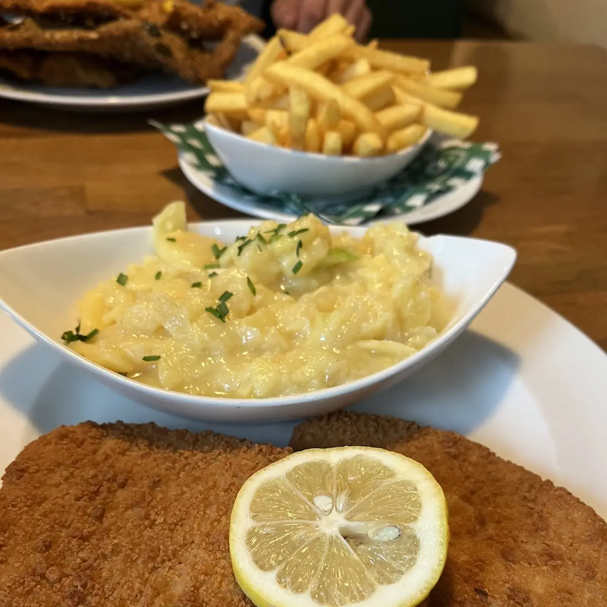 Veganes Schnitzel Mit Erdäpfelsalat