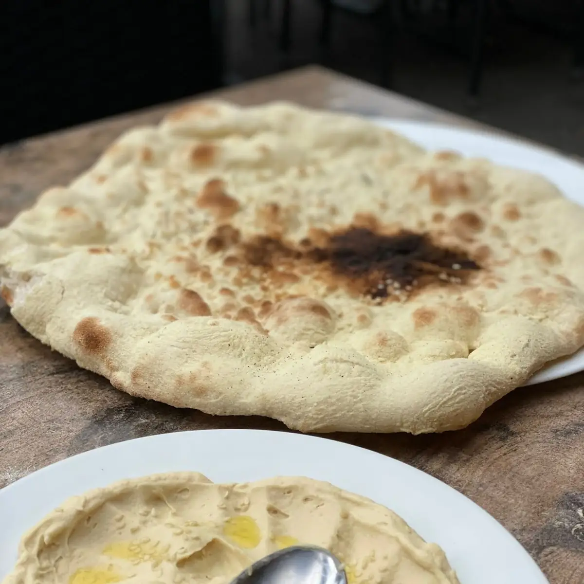 Hummus And Pita Bread