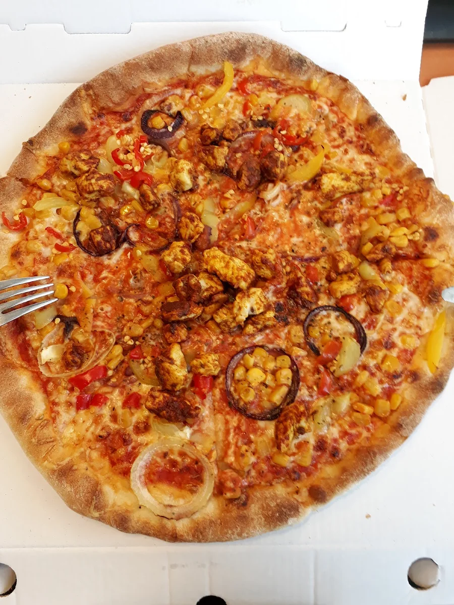 Pizza Curry-Pizza