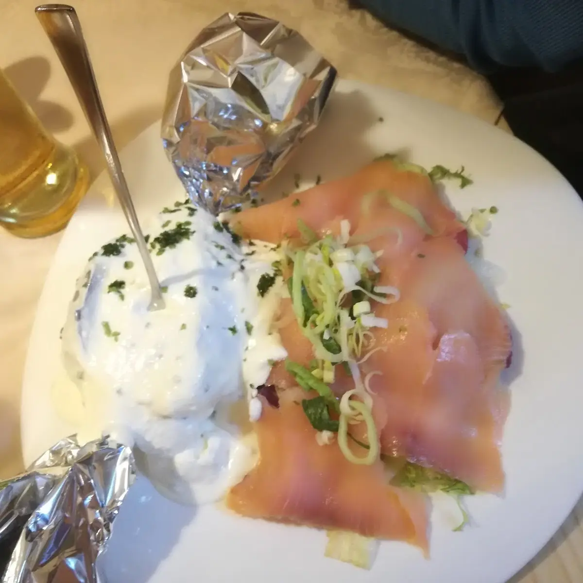 Ofenkartoffel Mit Lachs