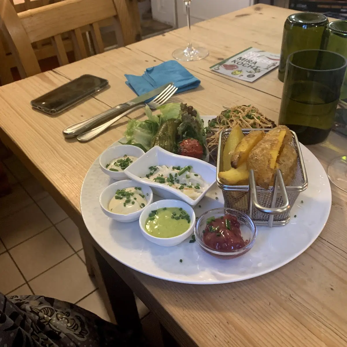 Burger Mit Allem Drum Und Dran