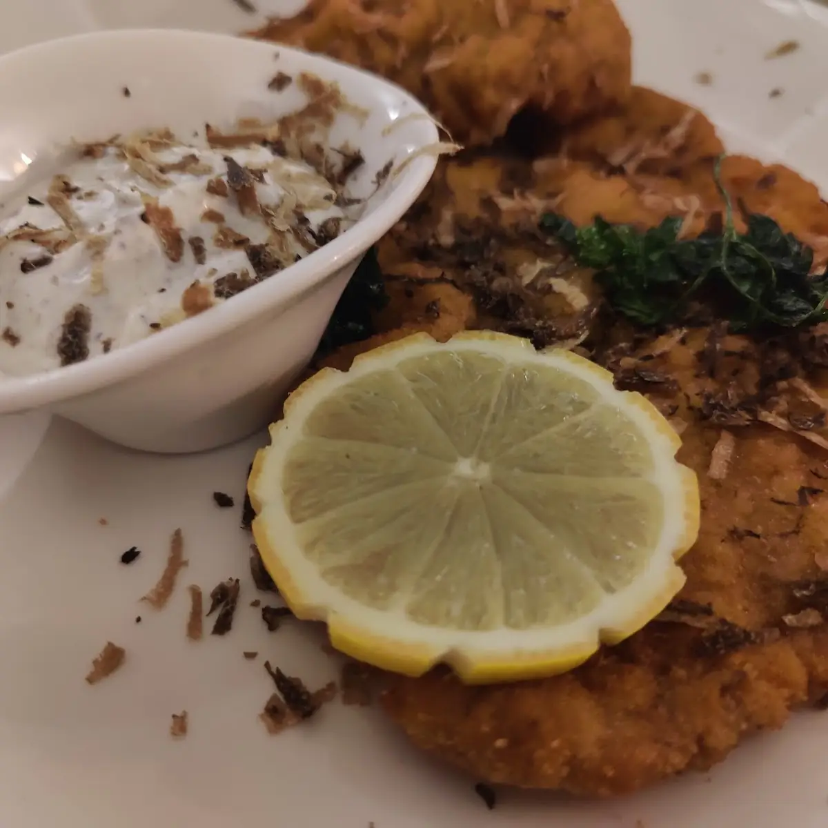 Schnitzel Mit Trüffel
