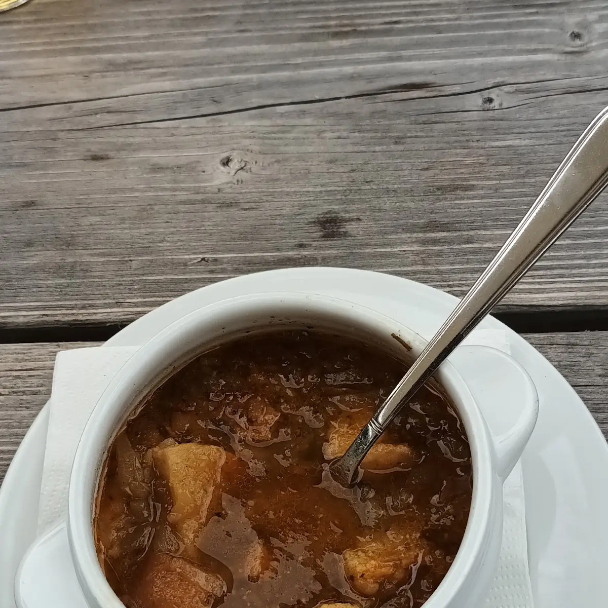 Zwiebelsuppe