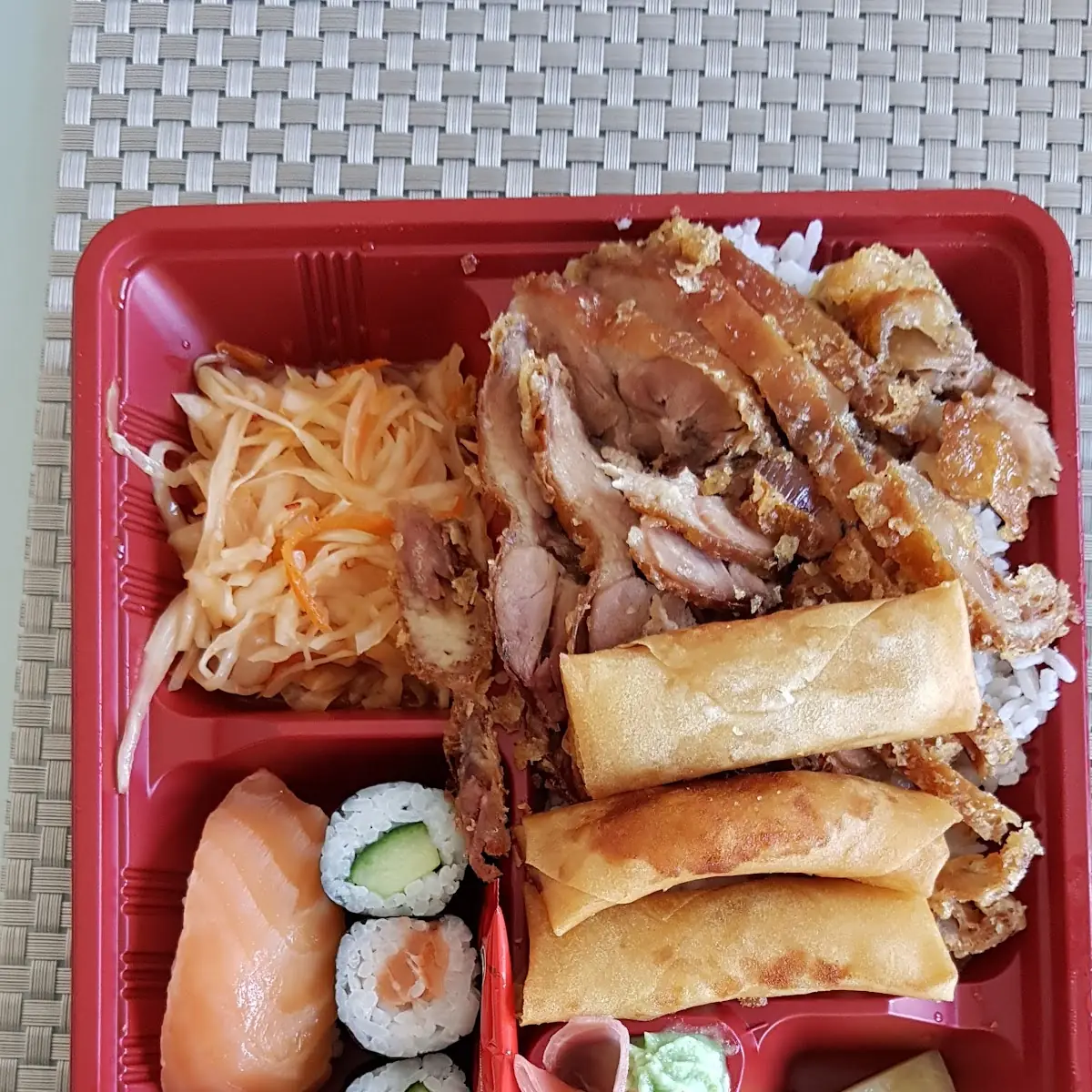 Bento Box Crispy Duck