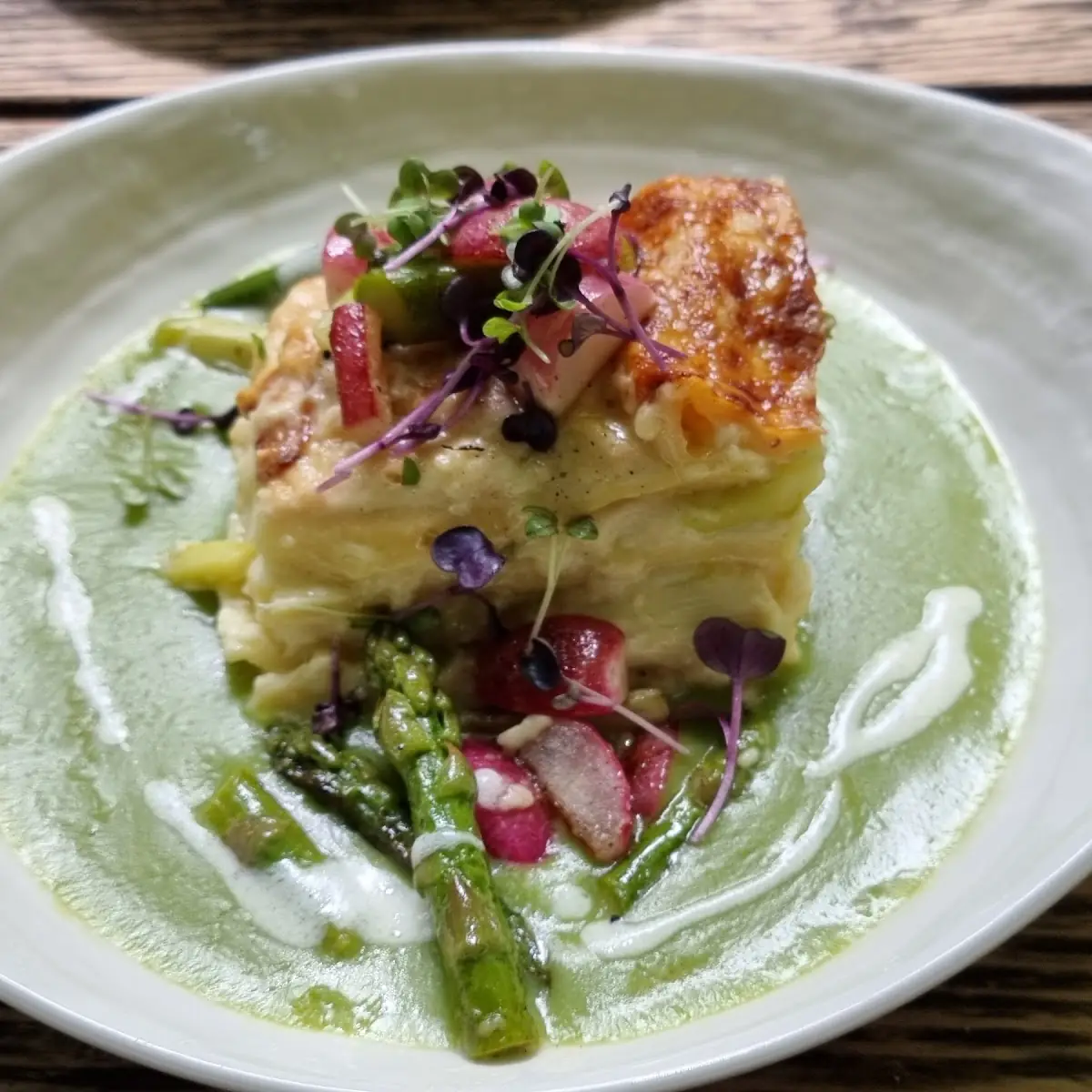 Spargellasagne