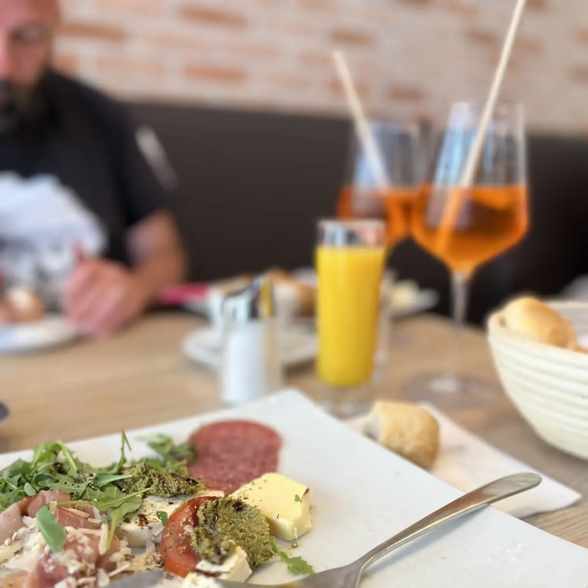 Käse Schinken Salami Frühstück