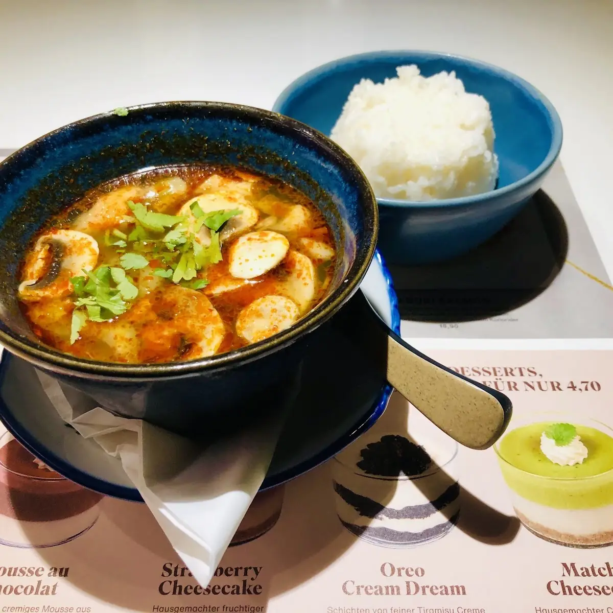 Garnelen Thai Suppe