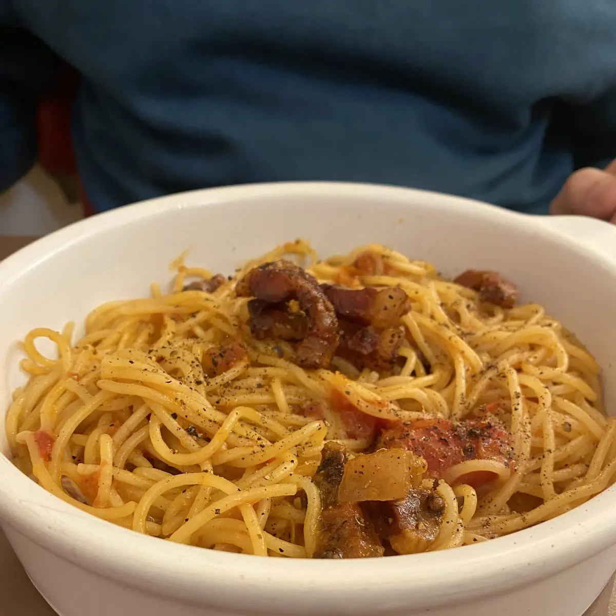 Spaghettoni All’amatriciana