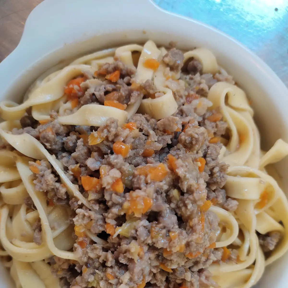Tagliatelle Al Ragù Bianco