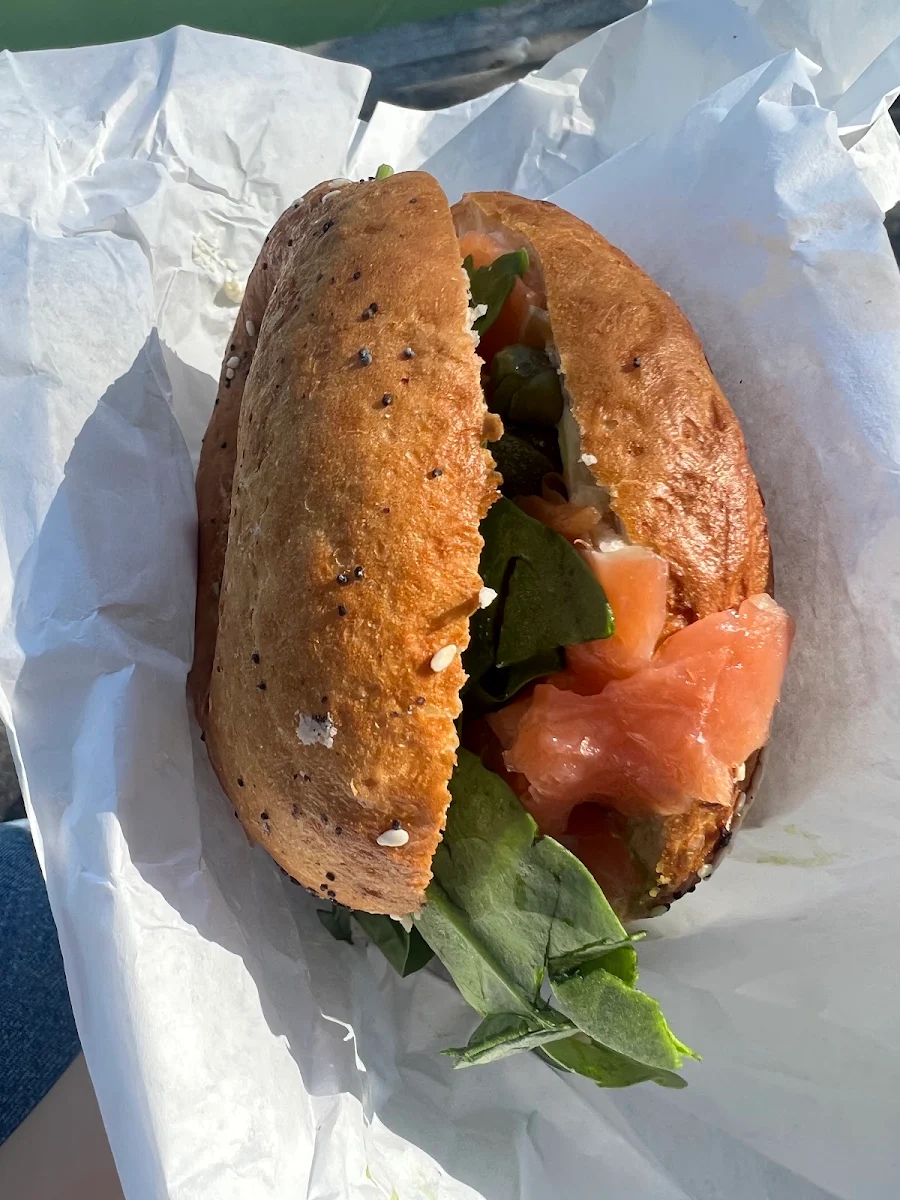 Smoked Salmon Bagel