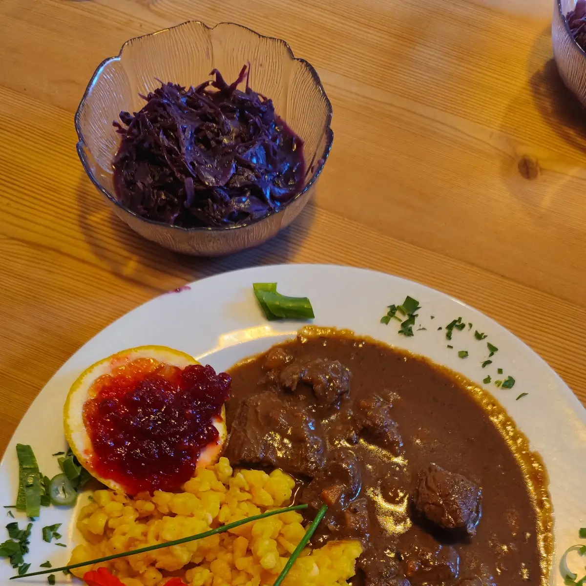 Hirschgulasch