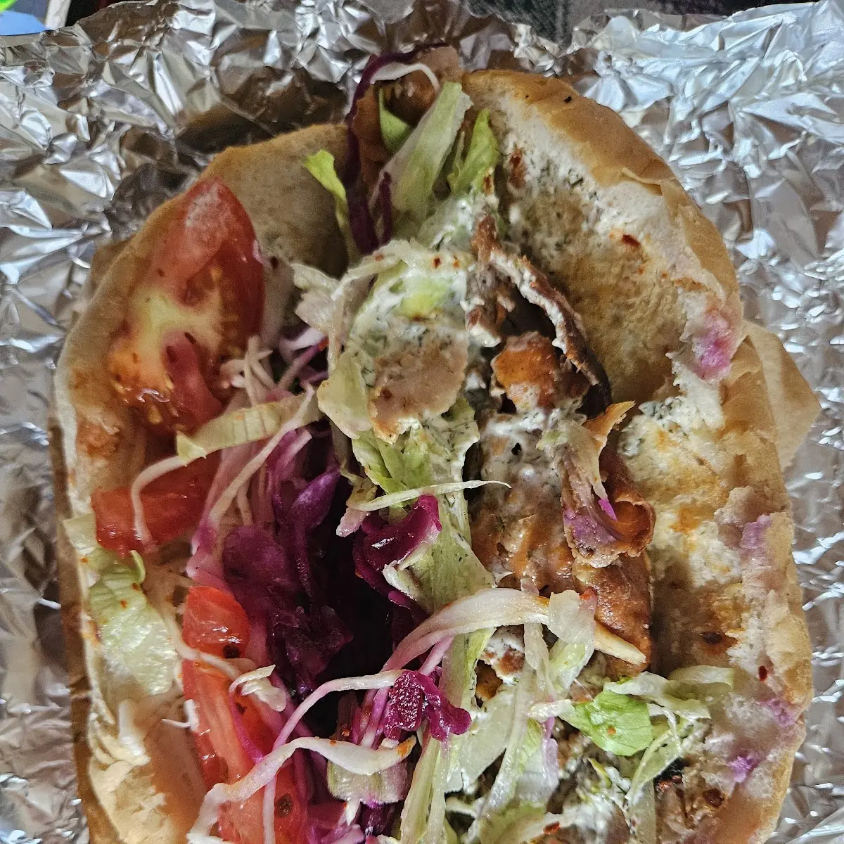 Dönerkebap bzw Salatsandwich
