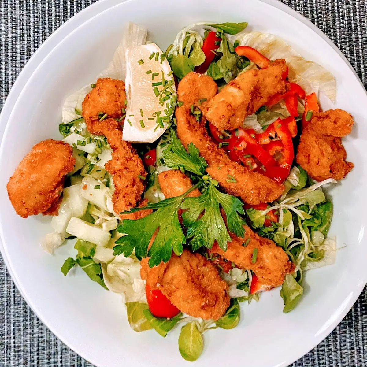 Backhendlsalat