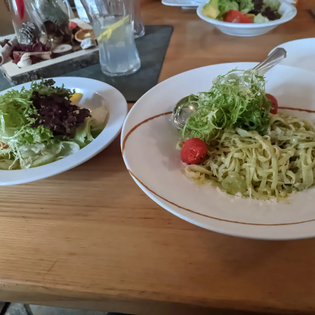 Nudeln Mit Grünem Pesto