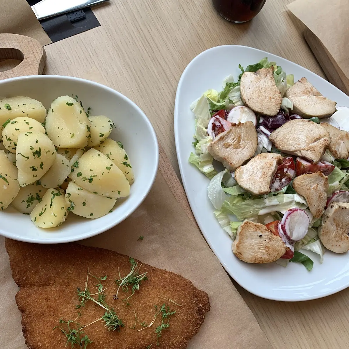 Fisch- Huhn