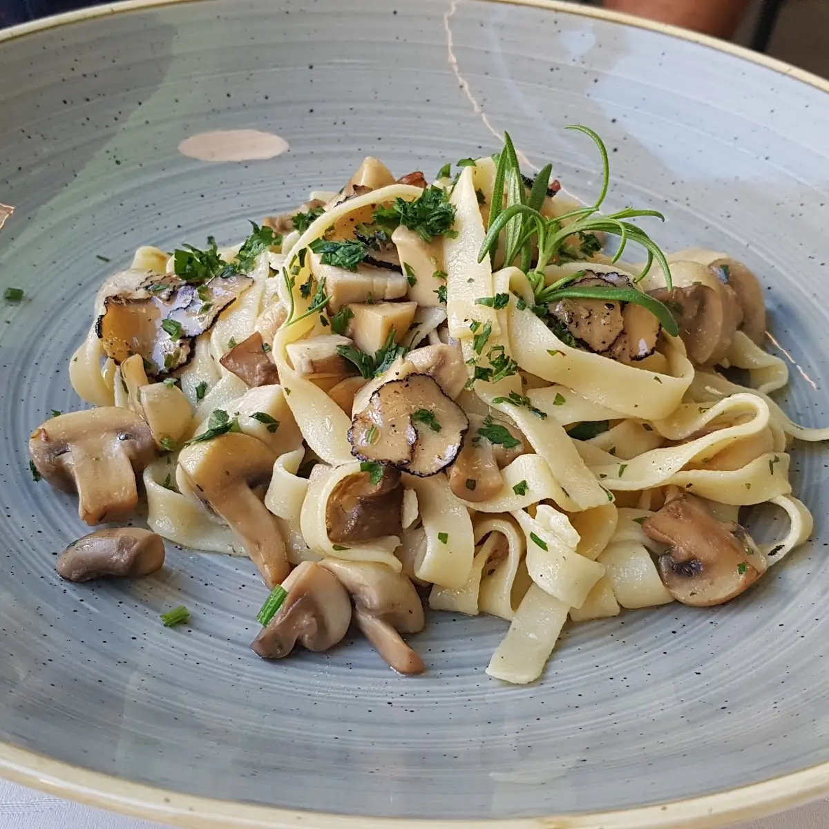 Pasta with Mushrooms