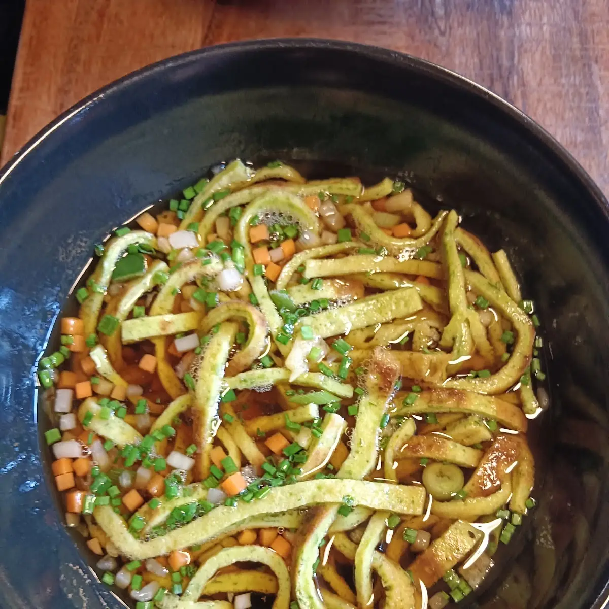 Flädlesuppe, Gasthaus Rössle - Nenzing, Österreich