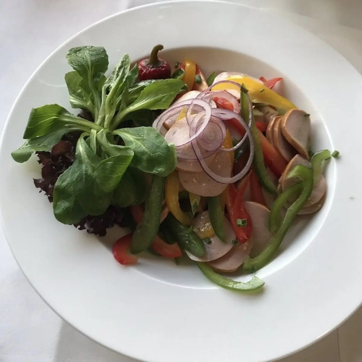 Gemischte Salatvariation