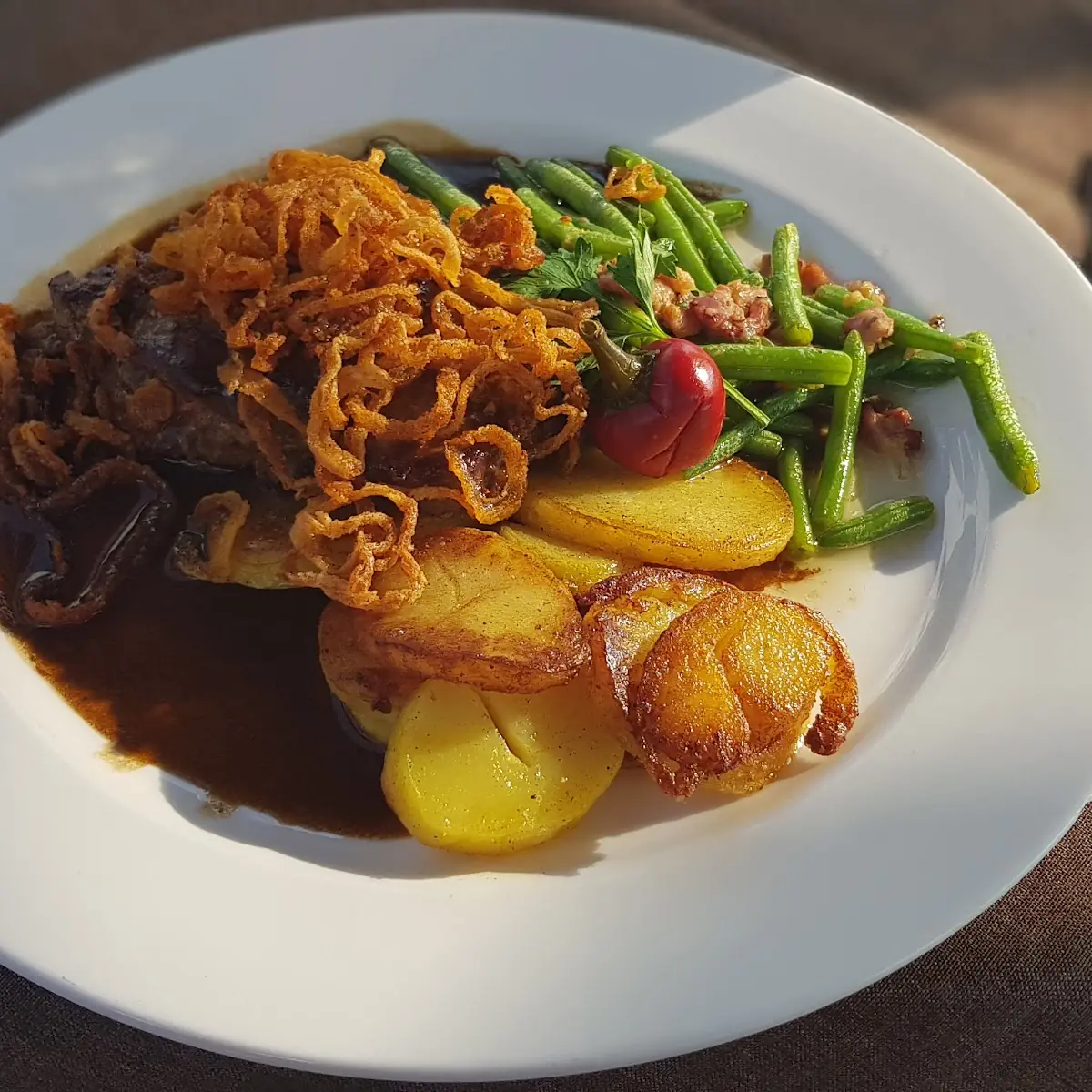 Zwiebelrostbraten Vom Premium Roastbeef