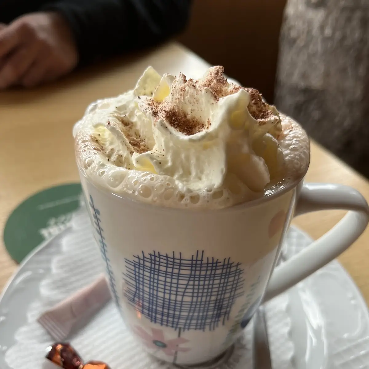 Heiße Schokolade Mit Sahne