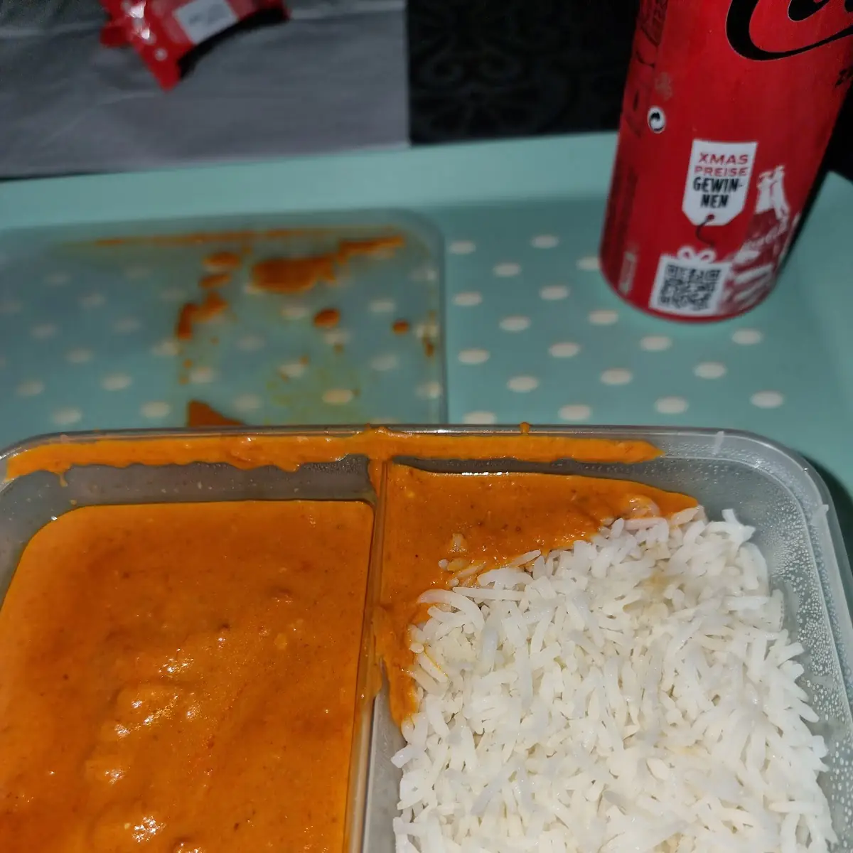 Butter Chicken Mit Reis