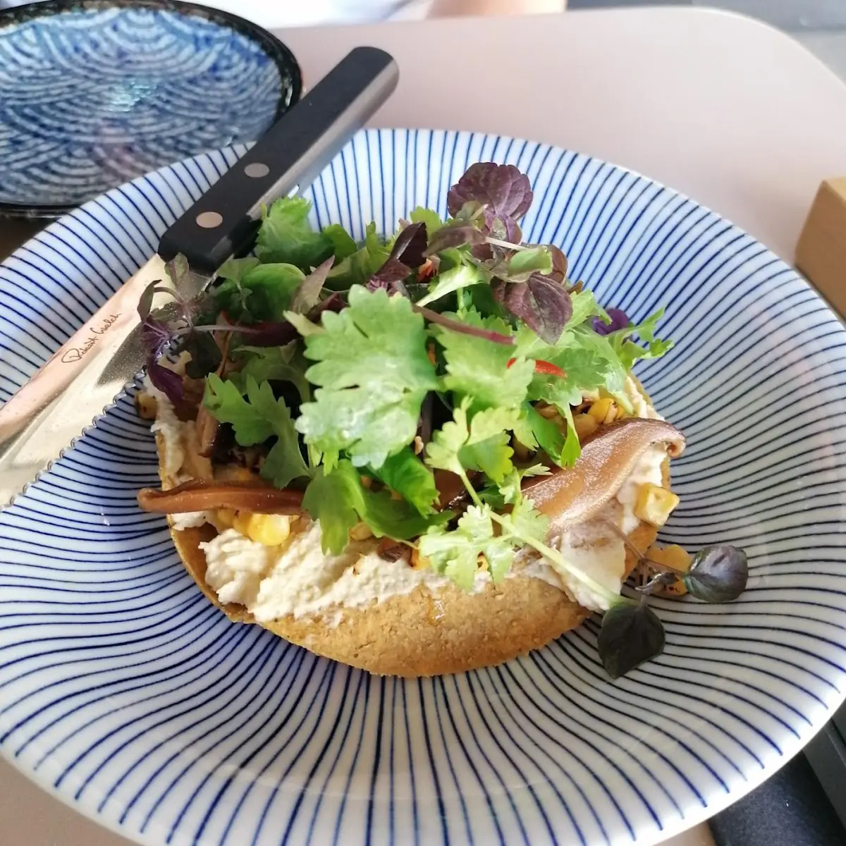 Shitake Tostada