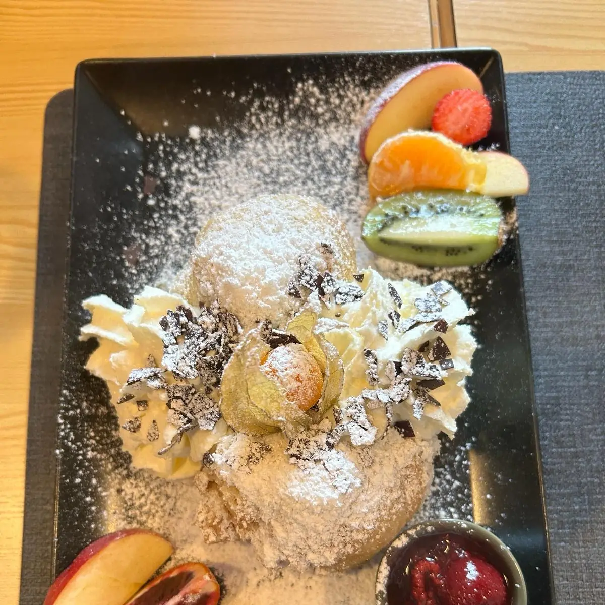 Gebackenes Vanille Eis