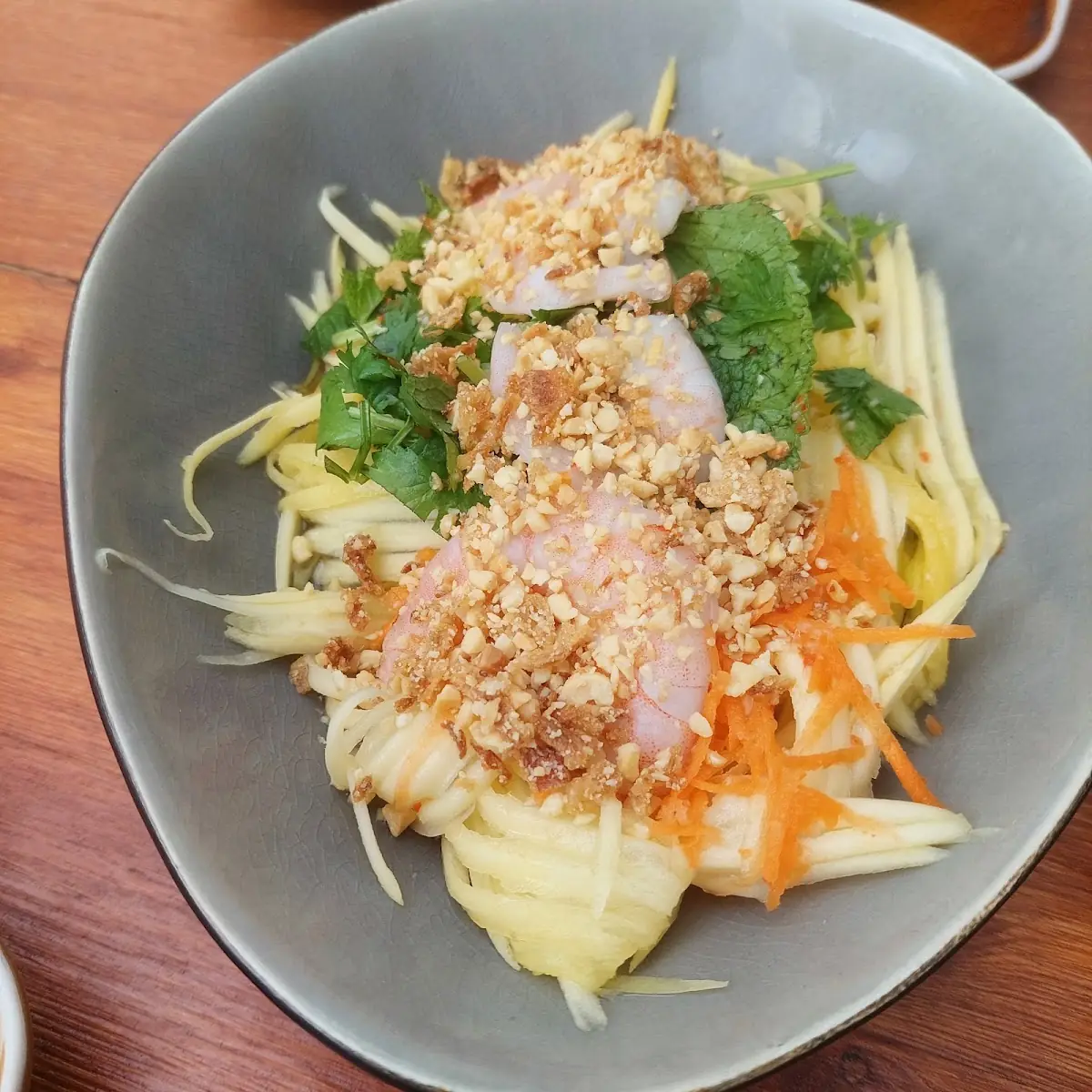 Mangosalat Mit Garnelen