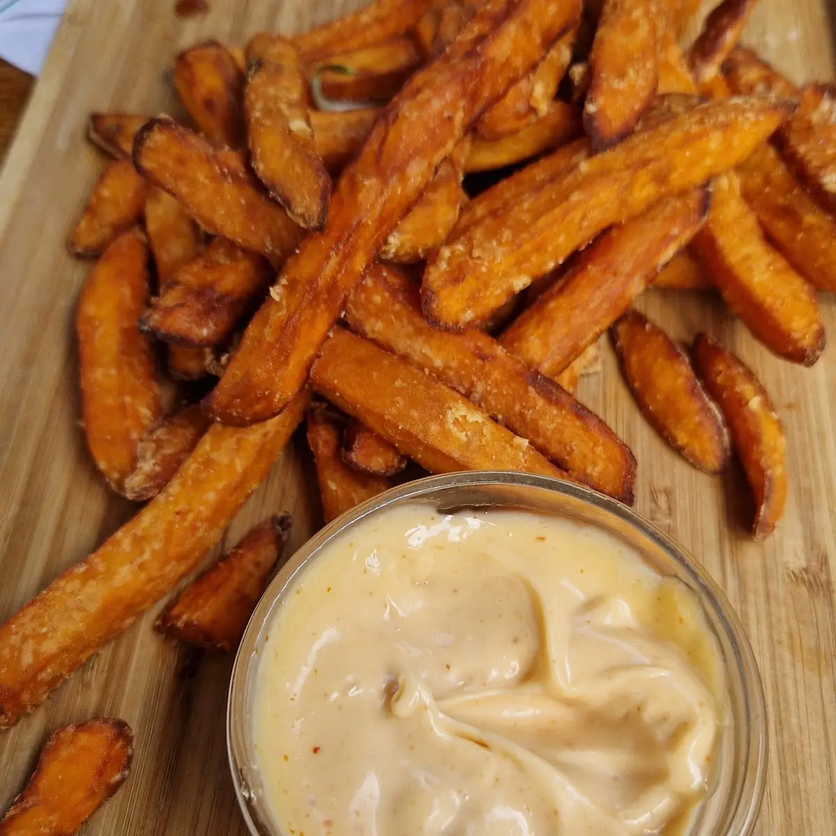 Süsskartoffel Pommes