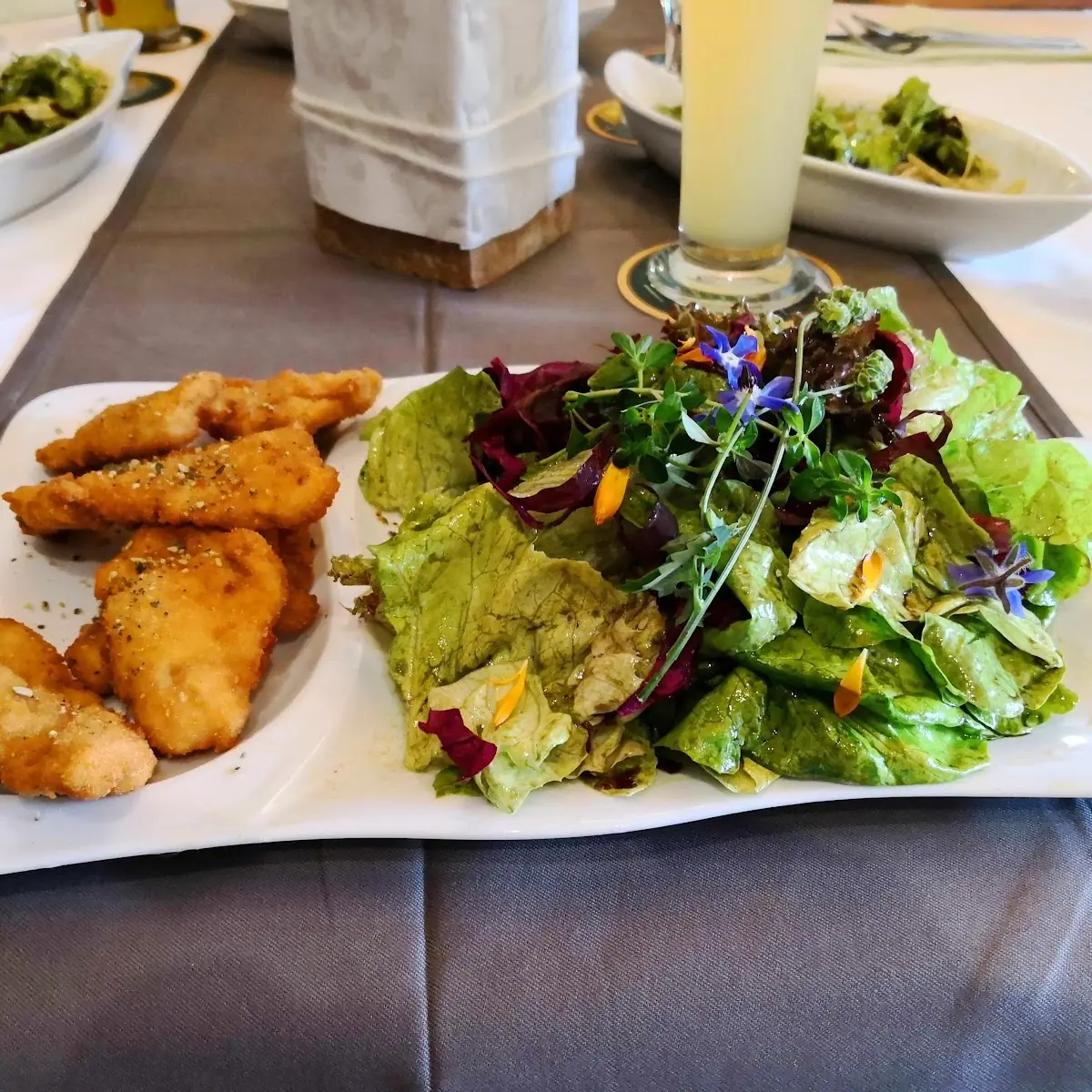 Backhendlsalat