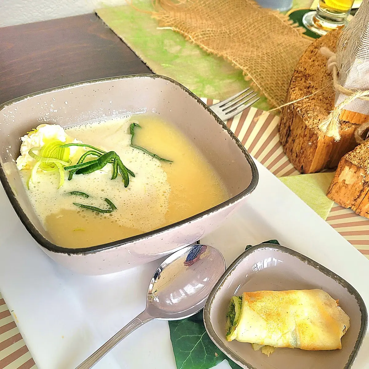 Spargelcremesuppe