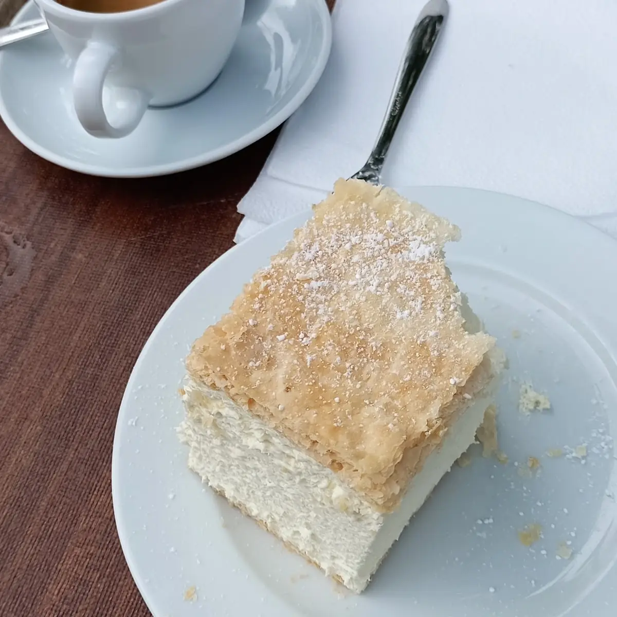 Pudingcreme Schnitte