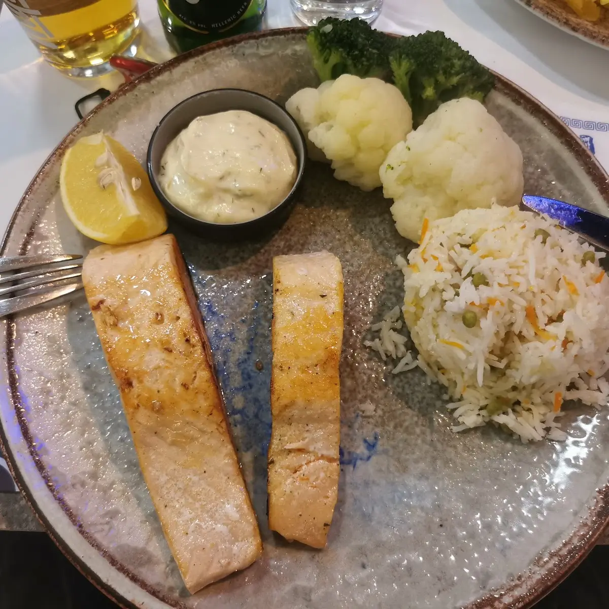 Gegrillter Lachs