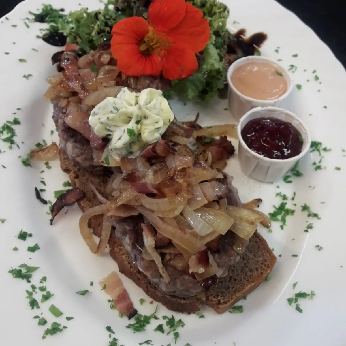 Holzhackertoast