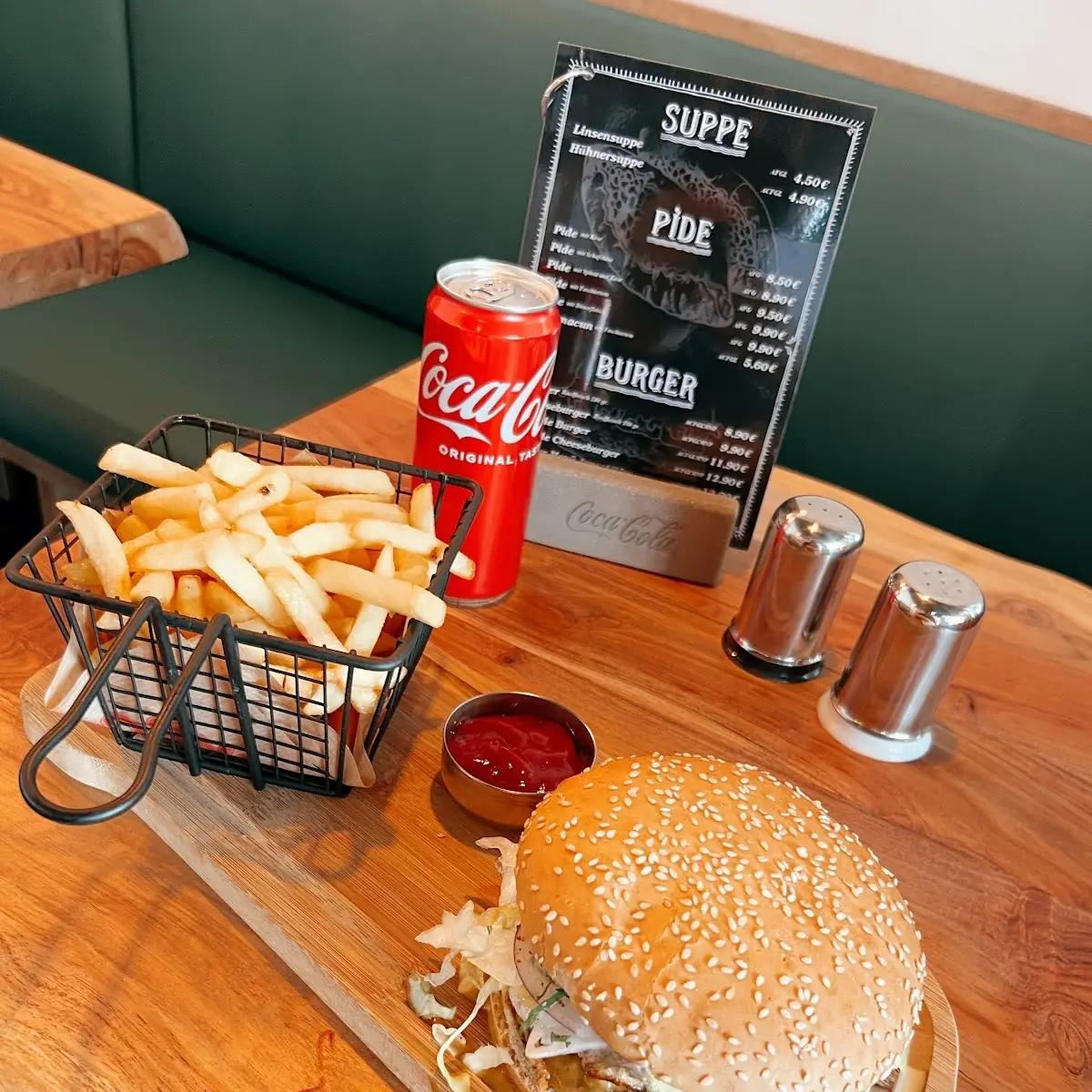 Burger Menü