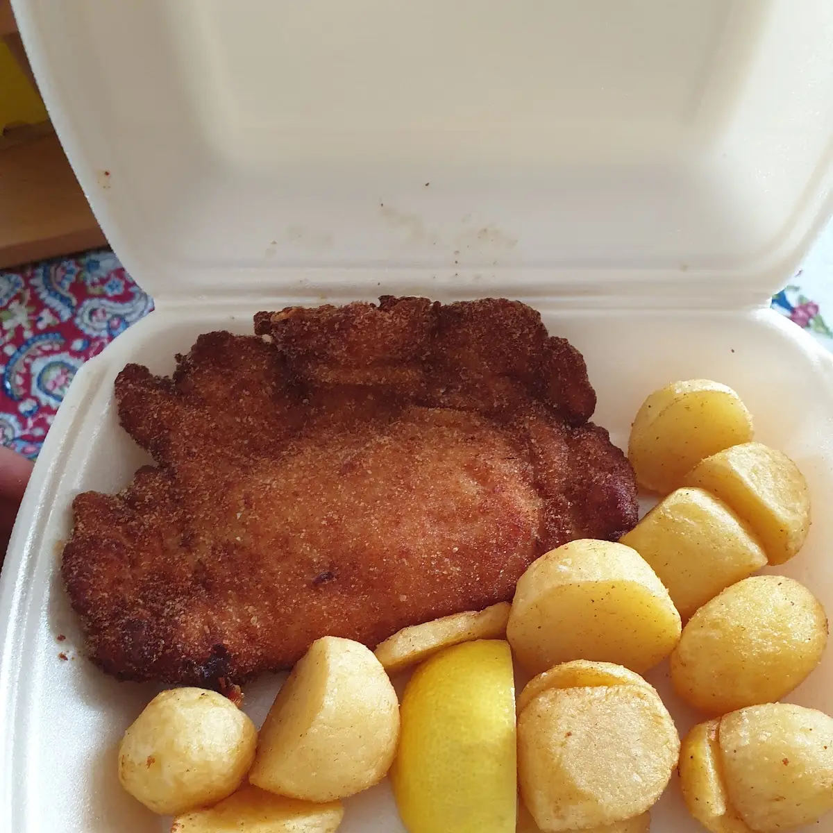 Cordon Bleu Mit Backofenkartoffeln