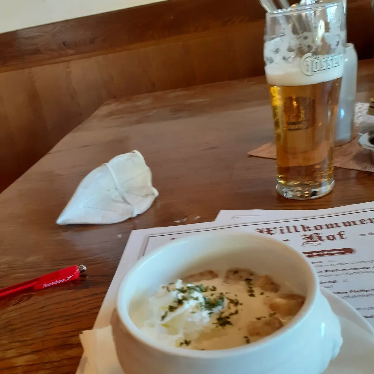 Knoblauch Suppe