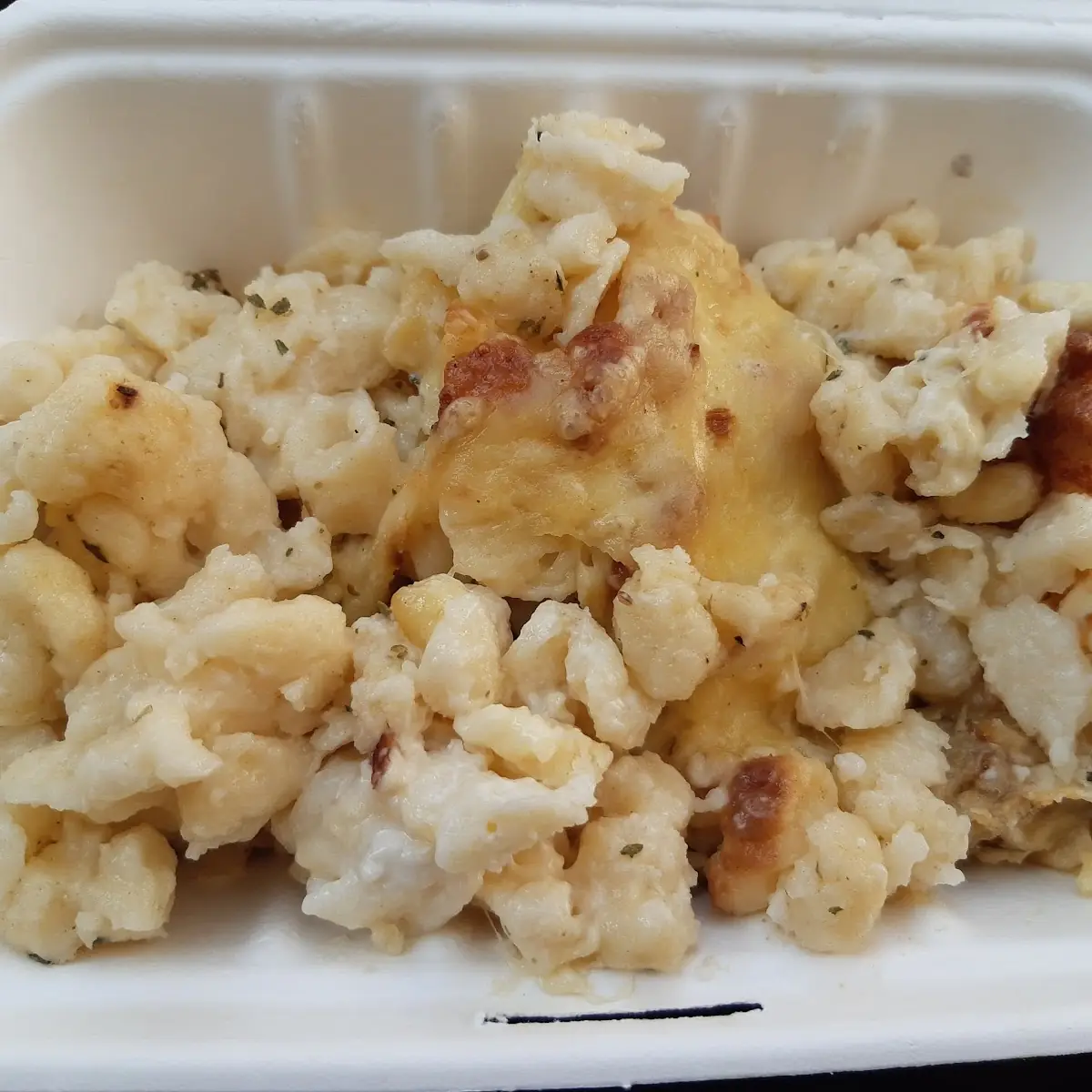 Kasnockerl Mit Röstzwiebel