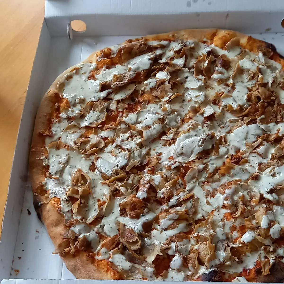 Kebab Pizza