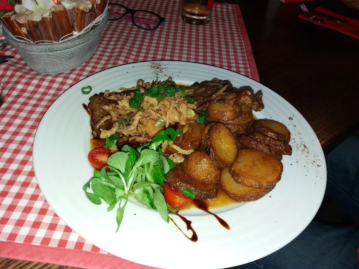 Zwiebelrostbraten