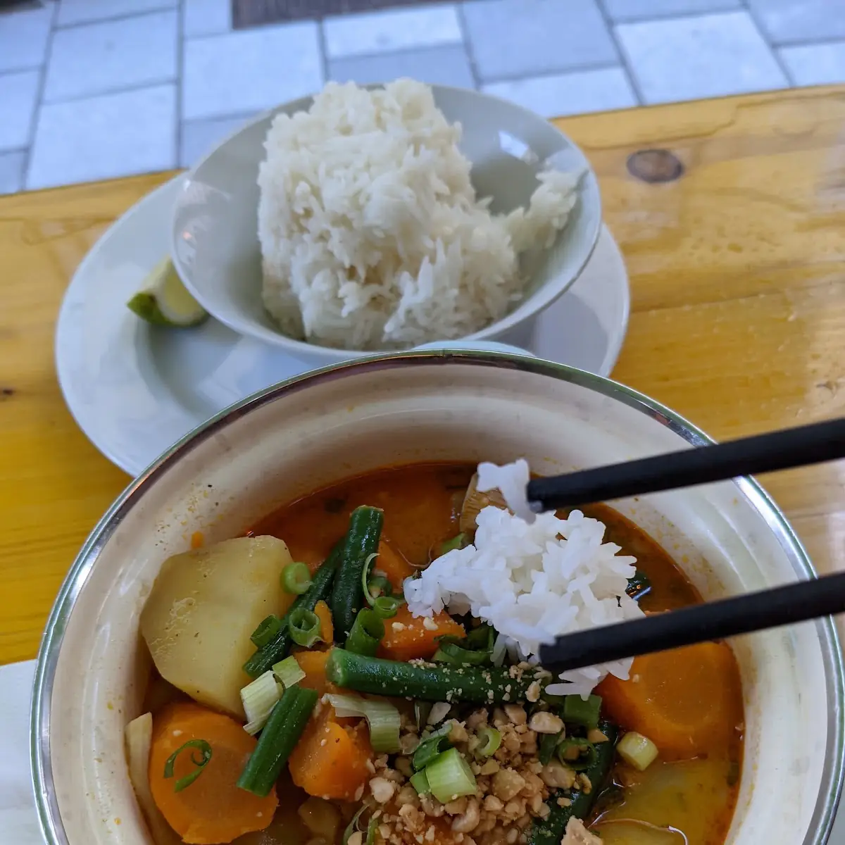 Gemüse Curry Mit Tofu