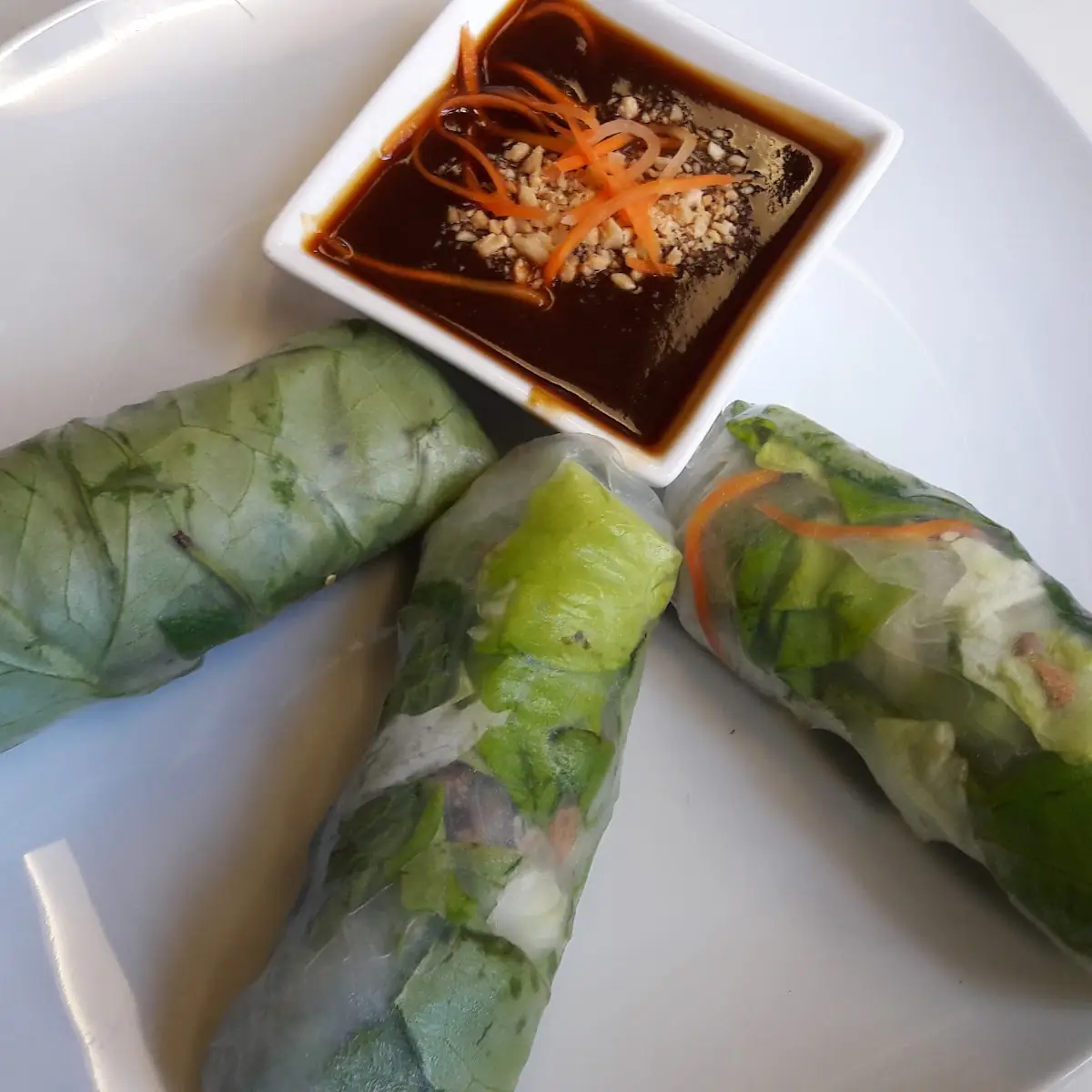 Vegane Tages Sommerrollen