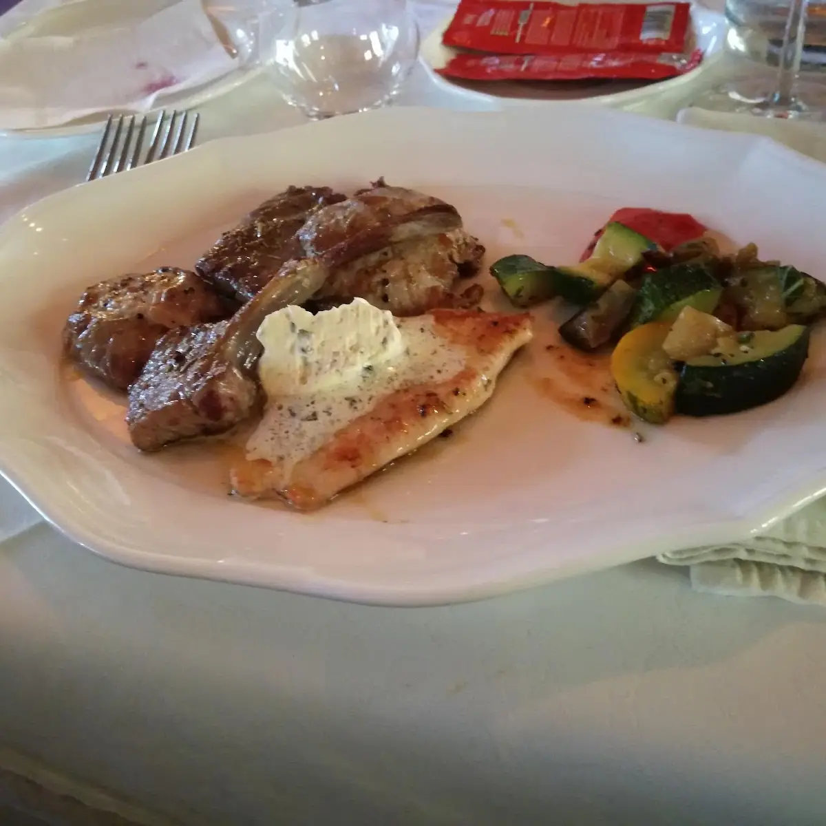 Grillteller, Restaurant Maria Loretto