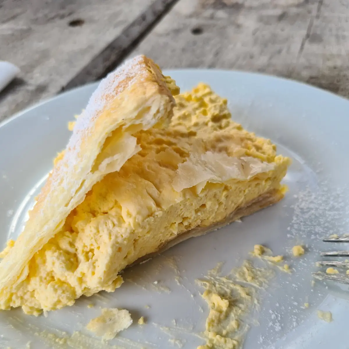 Vanillesahne Kuchen
