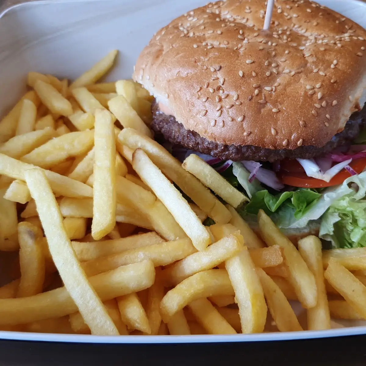 Burger Und Pommes