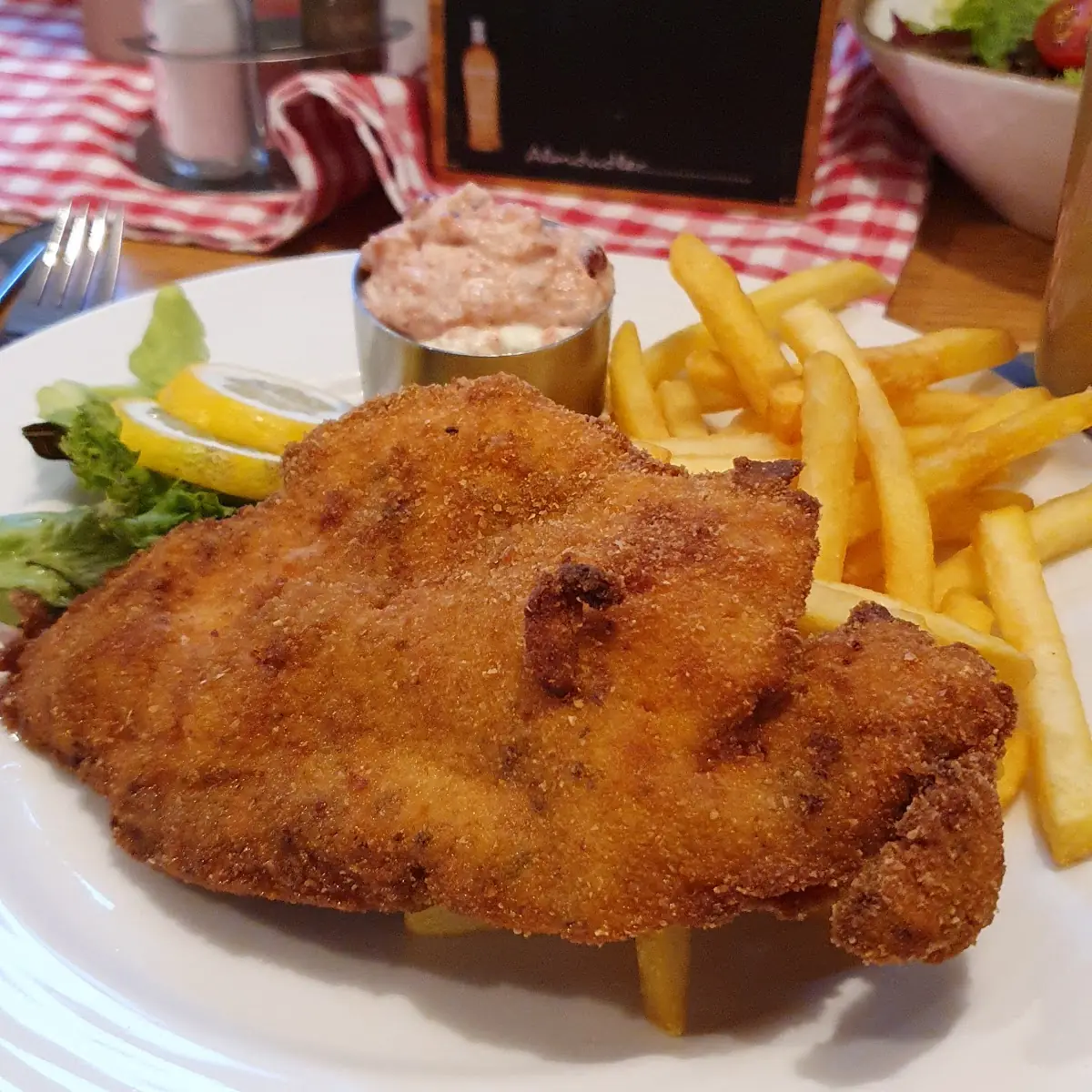 Paniertes Hühnerfilet