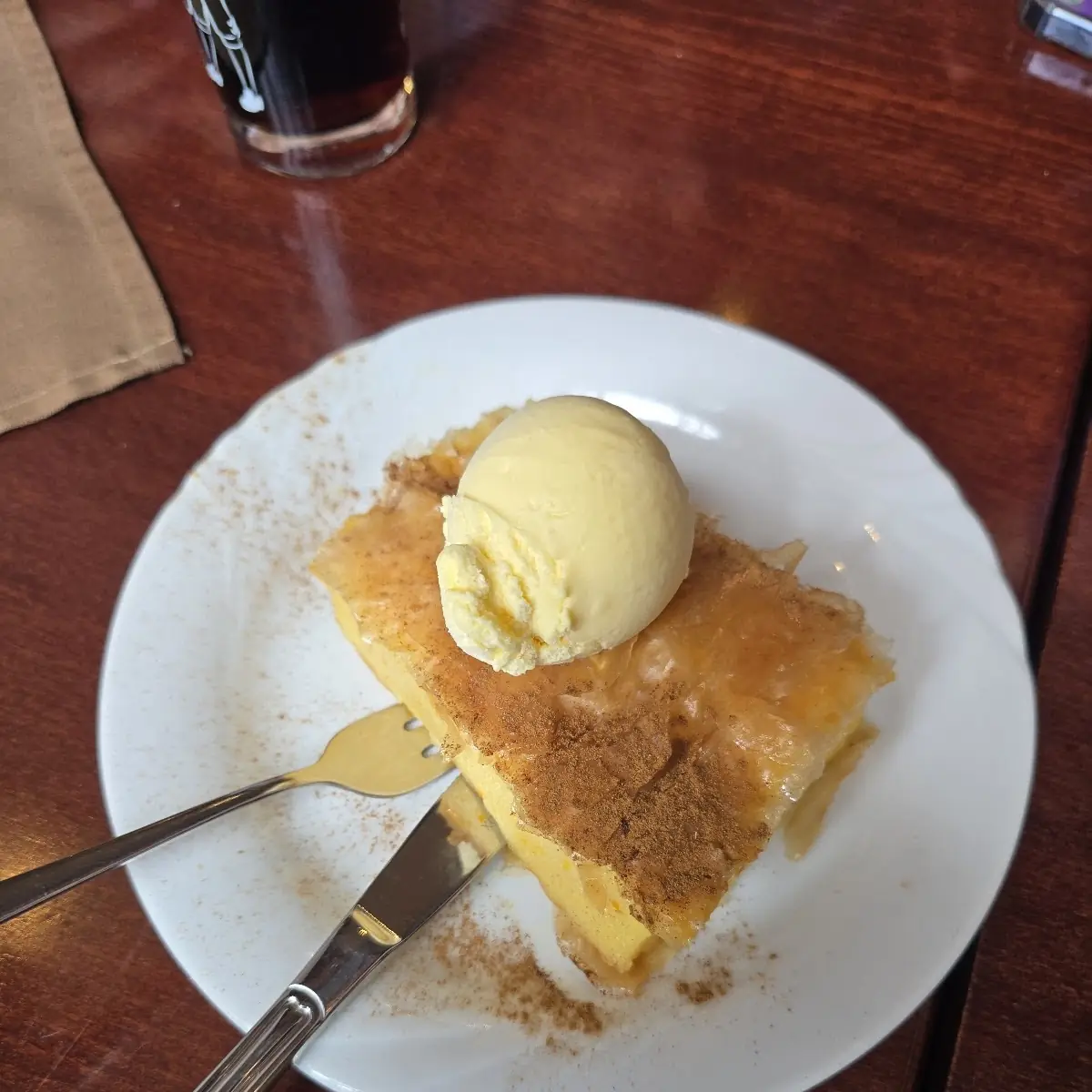 Grieskuchen Mit Eis